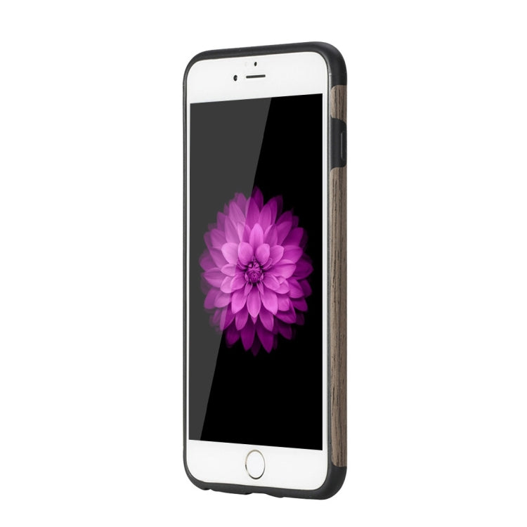 Rock Origin Series for iPhone 6 Plus & 6s Plus Artistic Wood Grain TPU Protective Back Case