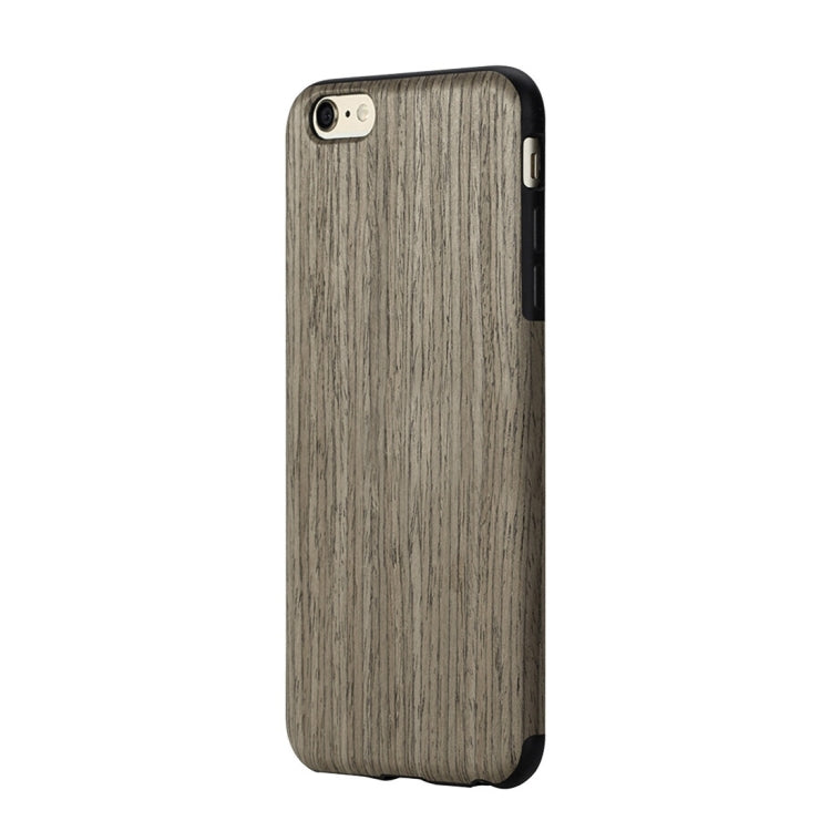 Rock Origin Series for iPhone 6 Plus & 6s Plus Artistic Wood Grain TPU Protective Back Case