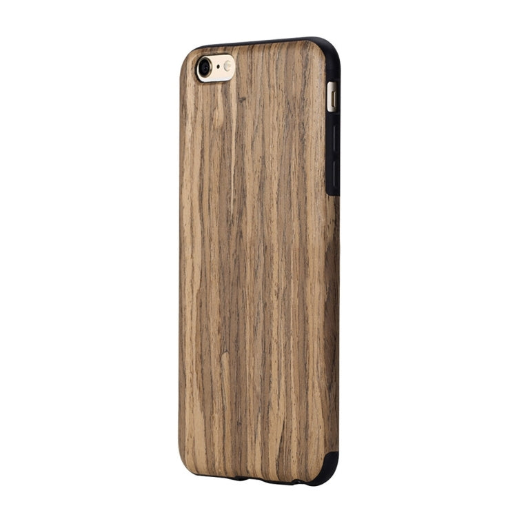 Rock Origin Series for iPhone 6 Plus & 6s Plus Artistic Wood Grain TPU Protective Back Case