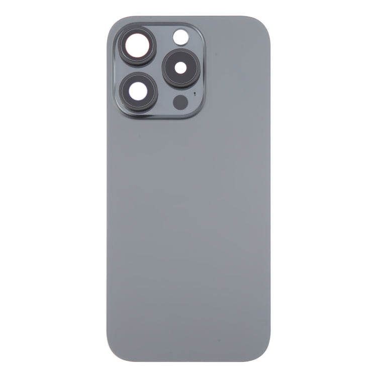 For iPhone 16 Pro Max Original Glass Battery Back Cover with Camera Lens Frame