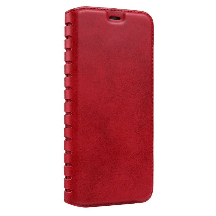 For iPhone 6 Plus & 6s Plus PU Retro Texture with Absorption Horizontal Flip Leather Case with Holder & Card Slots