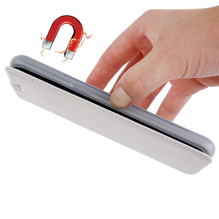 For iPhone 6 Plus & 6s Plus PU Retro Texture with Absorption Horizontal Flip Leather Case with Holder & Card Slots