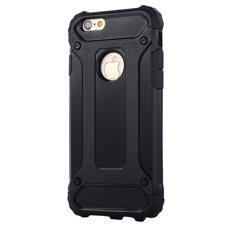 For iPhone 6 Plus & 6s Plus Steel Armor TPU + PC Combination Case