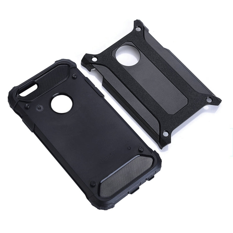 For iPhone 6 Plus & 6s Plus Steel Armor TPU + PC Combination Case