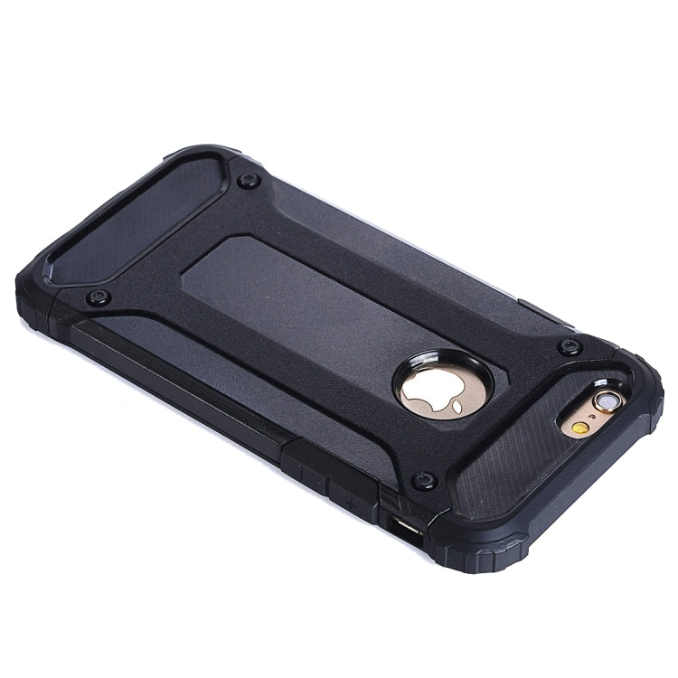 For iPhone 6 Plus & 6s Plus Steel Armor TPU + PC Combination Case