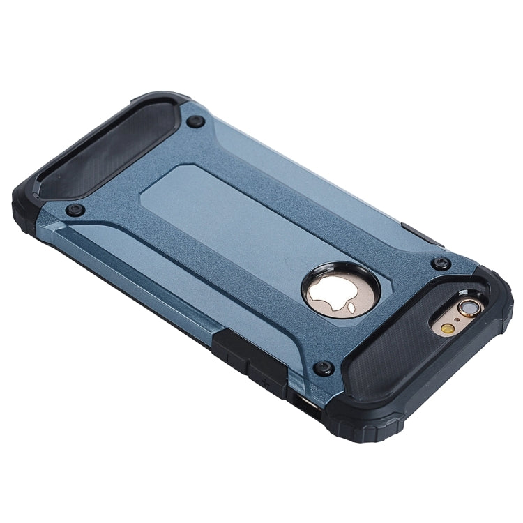 For iPhone 6 Plus & 6s Plus Steel Armor TPU + PC Combination Case