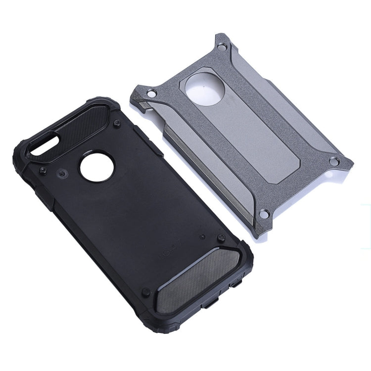 For iPhone 6 Plus & 6s Plus Steel Armor TPU + PC Combination Case