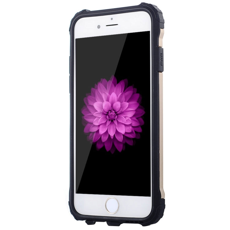 For iPhone 6 Plus & 6s Plus Steel Armor TPU + PC Combination Case