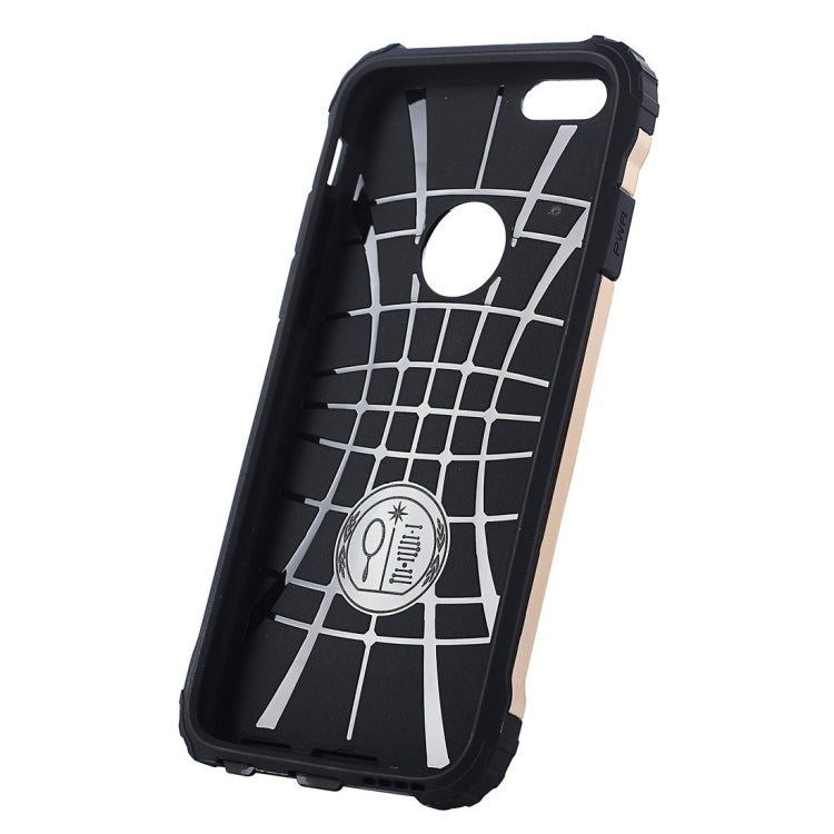 For iPhone 6 Plus & 6s Plus Steel Armor TPU + PC Combination Case