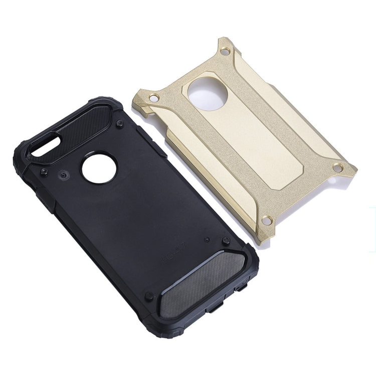 For iPhone 6 Plus & 6s Plus Steel Armor TPU + PC Combination Case