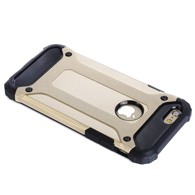 For iPhone 6 Plus & 6s Plus Steel Armor TPU + PC Combination Case