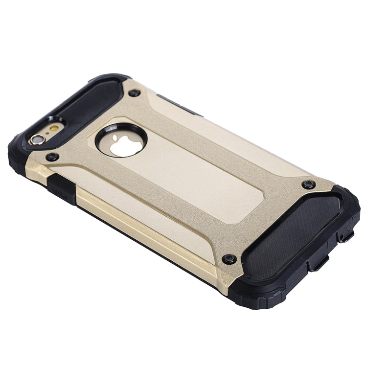 For iPhone 6 Plus & 6s Plus Steel Armor TPU + PC Combination Case