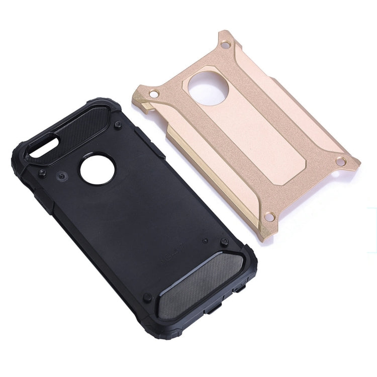 For iPhone 6 Plus & 6s Plus Steel Armor TPU + PC Combination Case