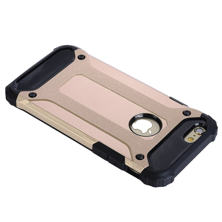 For iPhone 6 Plus & 6s Plus Steel Armor TPU + PC Combination Case