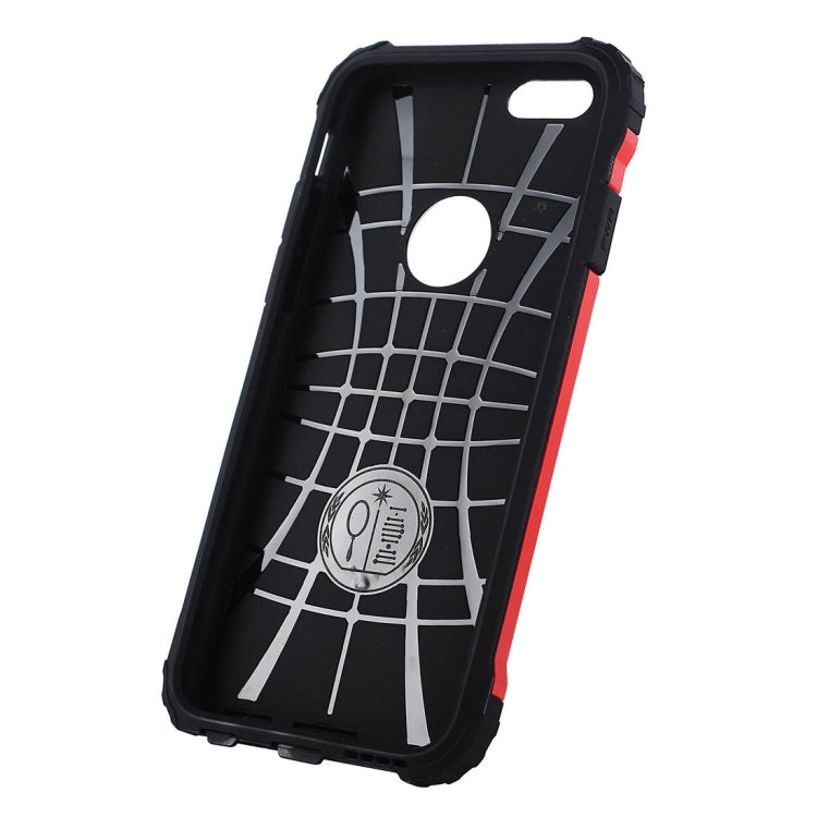 For iPhone 6 Plus & 6s Plus Steel Armor TPU + PC Combination Case