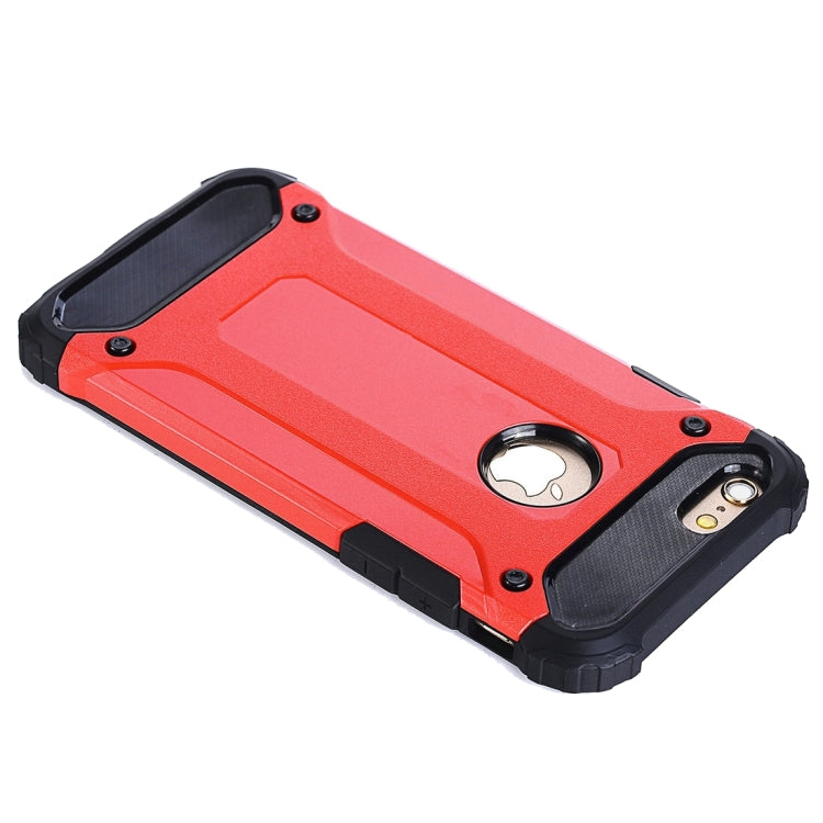 For iPhone 6 Plus & 6s Plus Steel Armor TPU + PC Combination Case