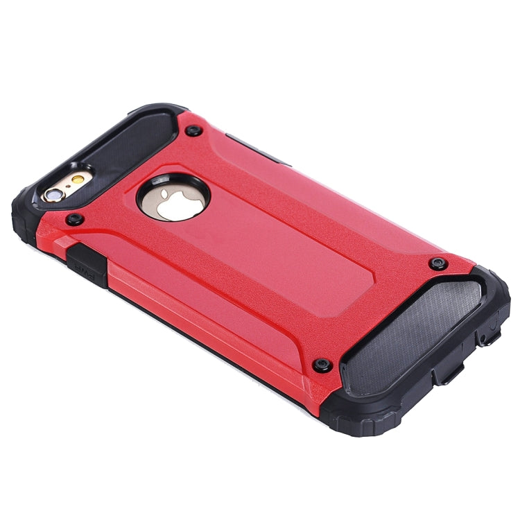 For iPhone 6 Plus & 6s Plus Steel Armor TPU + PC Combination Case