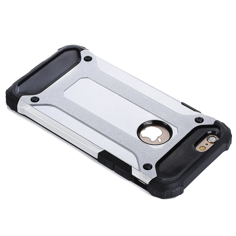 For iPhone 6 Plus & 6s Plus Steel Armor TPU + PC Combination Case