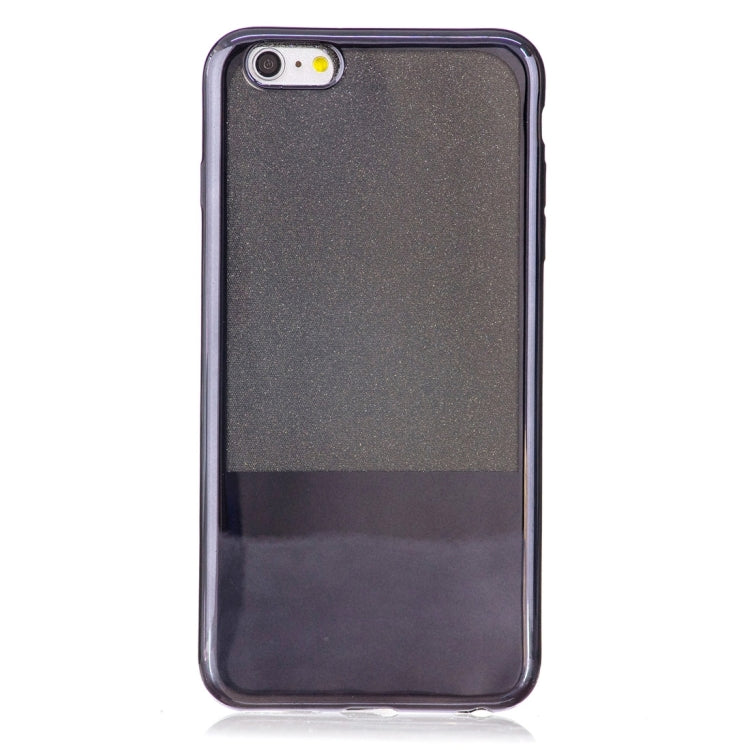 For iPhone 6 Plus & 6s Plus Electroplating Mirror TPU Protective Back Cover Case