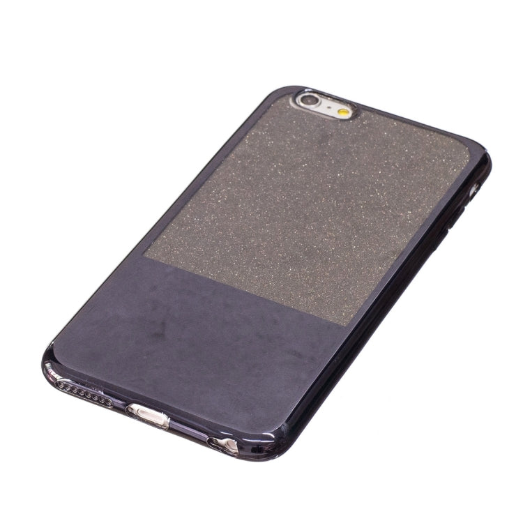 For iPhone 6 Plus & 6s Plus Electroplating Mirror TPU Protective Back Cover Case