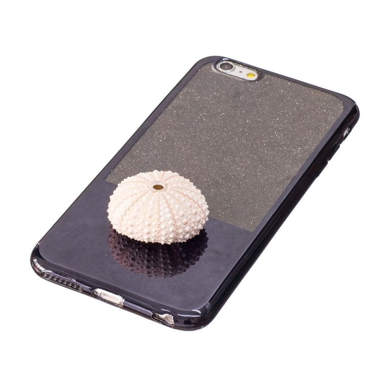 For iPhone 6 Plus & 6s Plus Electroplating Mirror TPU Protective Back Cover Case