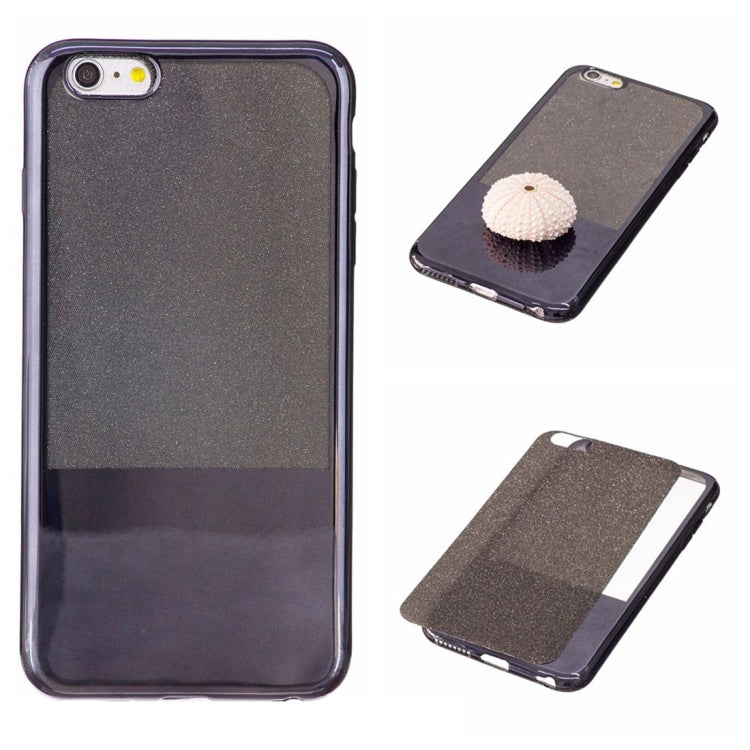 For iPhone 6 Plus & 6s Plus Electroplating Mirror TPU Protective Back Cover Case