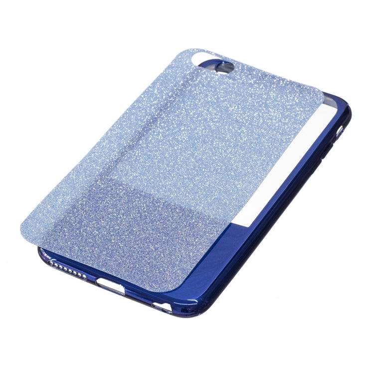 For iPhone 6 Plus & 6s Plus Electroplating Mirror TPU Protective Back Cover Case