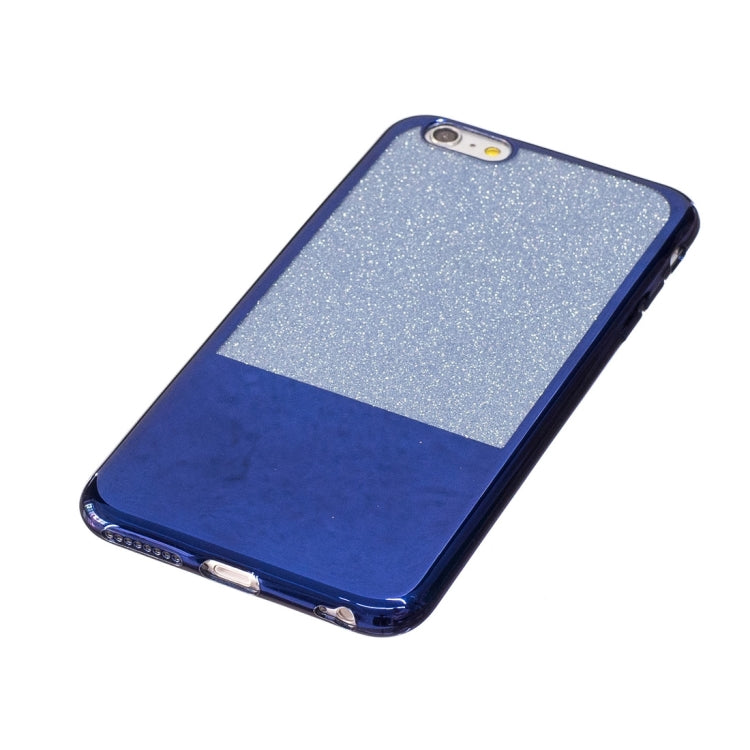 For iPhone 6 Plus & 6s Plus Electroplating Mirror TPU Protective Back Cover Case