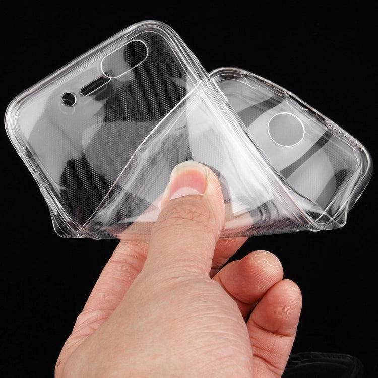 For iPhone 6 Plus & 6s Plus 0.75mm Double-sided Ultra-thin Transparent TPU Protective Case