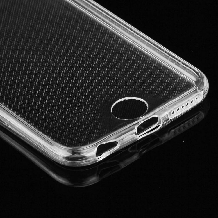 For iPhone 6 Plus & 6s Plus 0.75mm Double-sided Ultra-thin Transparent TPU Protective Case