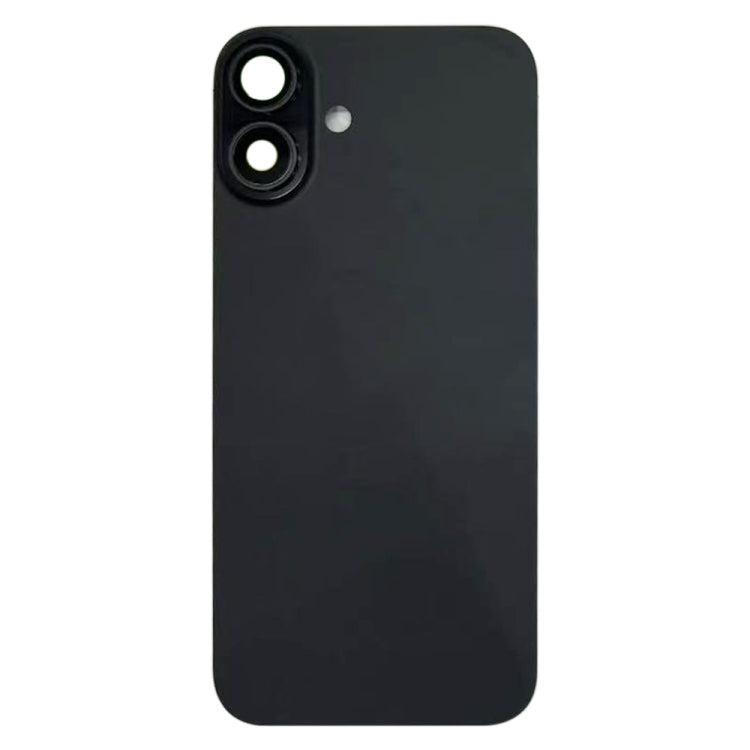 For iPhone 16 Battery Back Cover with Camera Lens Frame