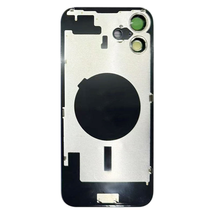 For iPhone 16 Battery Back Cover with Camera Lens Frame