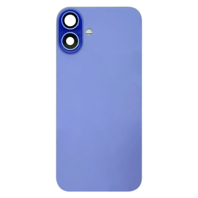For iPhone 16 Battery Back Cover with Camera Lens Frame