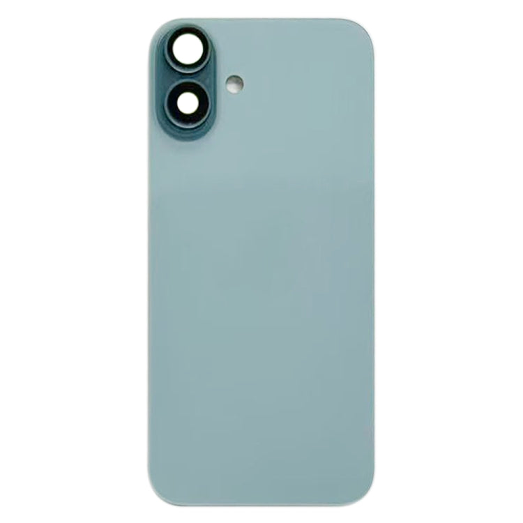 For iPhone 16 Plus Battery Back Cover with Camera Lens Frame