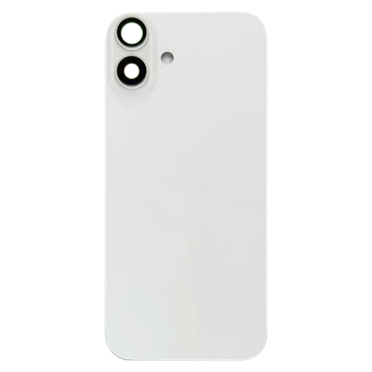 For iPhone 16 Plus Battery Back Cover with Camera Lens Frame