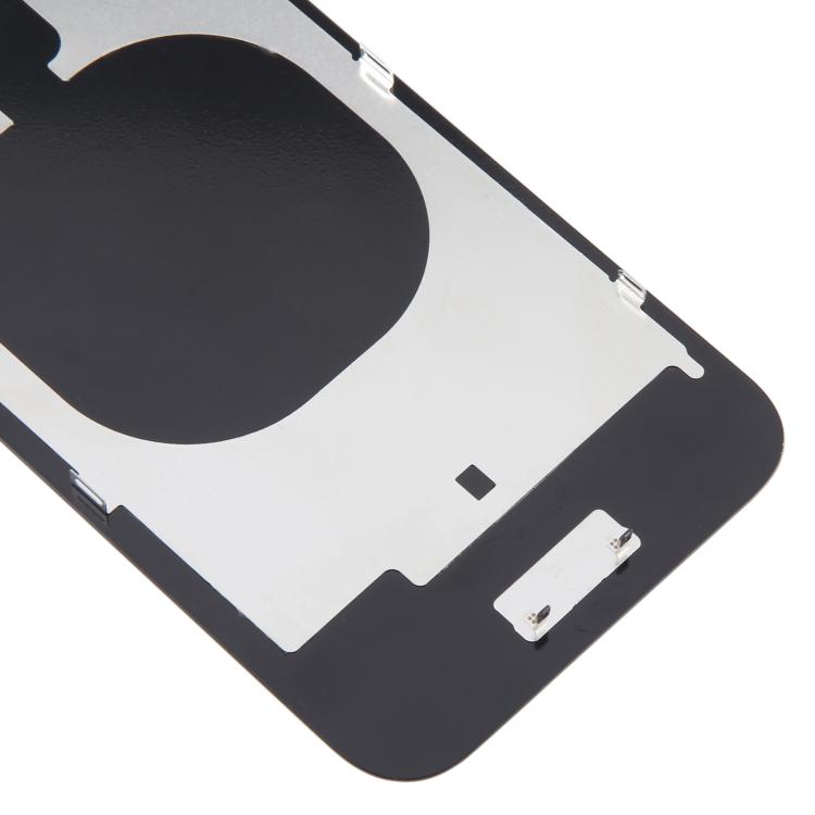 For iPhone 16e Glass Battery Back Cover with Camera Lens Frame