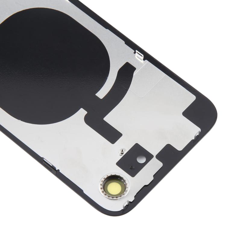 For iPhone 16e Glass Battery Back Cover with Camera Lens Frame