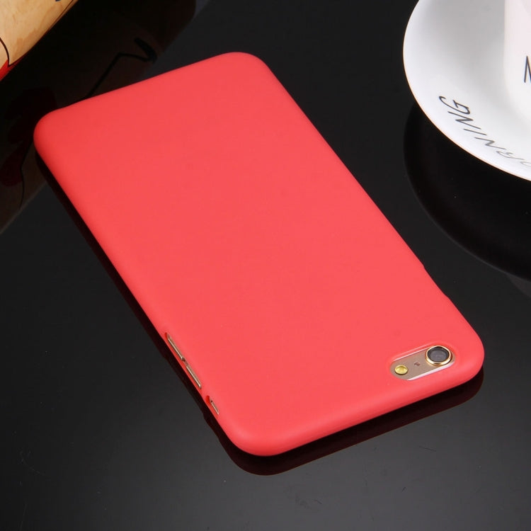 For iPhone 6 Plus & 6s Plus Solid Color TPU Protective Case Without Round Hole