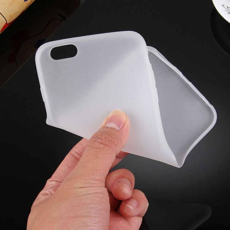 For iPhone 6 Plus & 6s Plus Solid Color TPU Protective Case Without Round Hole