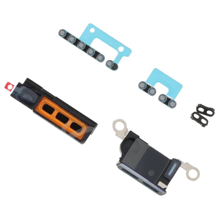 For iPhone 16 Pro Max 10pcs 6 in 1 Speaker Dustproof Mesh Set