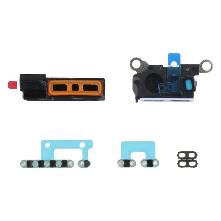 For iPhone 16 Pro Max 10pcs 6 in 1 Speaker Dustproof Mesh Set