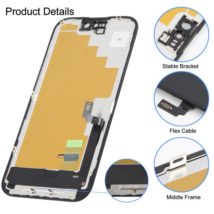 GX Hard OLED Screen For iPhone 16
