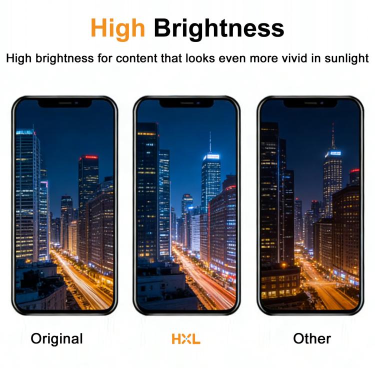 HXL Soft OLED Screen For iPhone 16 Pro