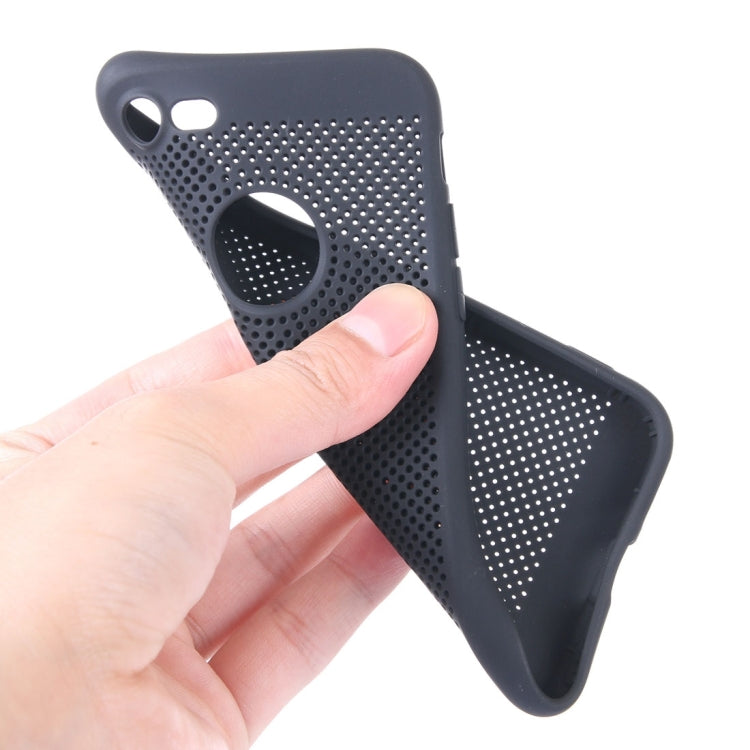 For iPhone 6 Plus & 6s Plus Heat Dissipation Mesh TPU Protective Back Cover Case