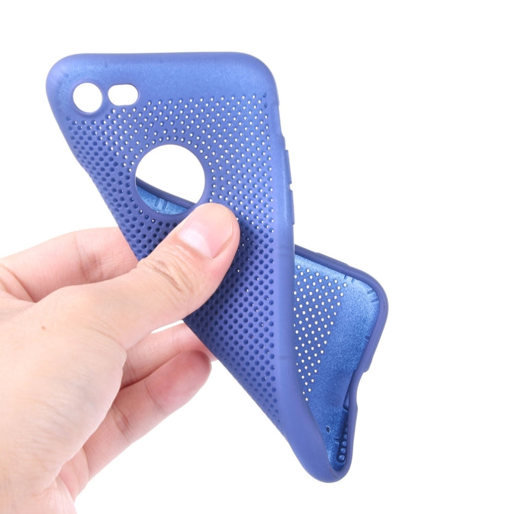 For iPhone 6 Plus & 6s Plus Heat Dissipation Mesh TPU Protective Back Cover Case