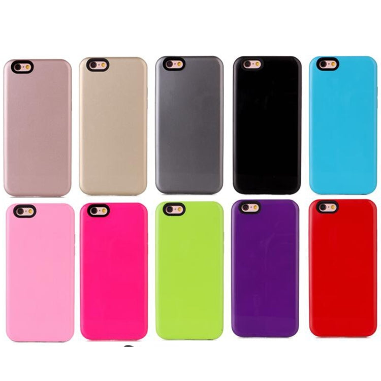 For iPhone 6 Plus & 6s Plus TPU + PU Combination Protective Back Cover Case
