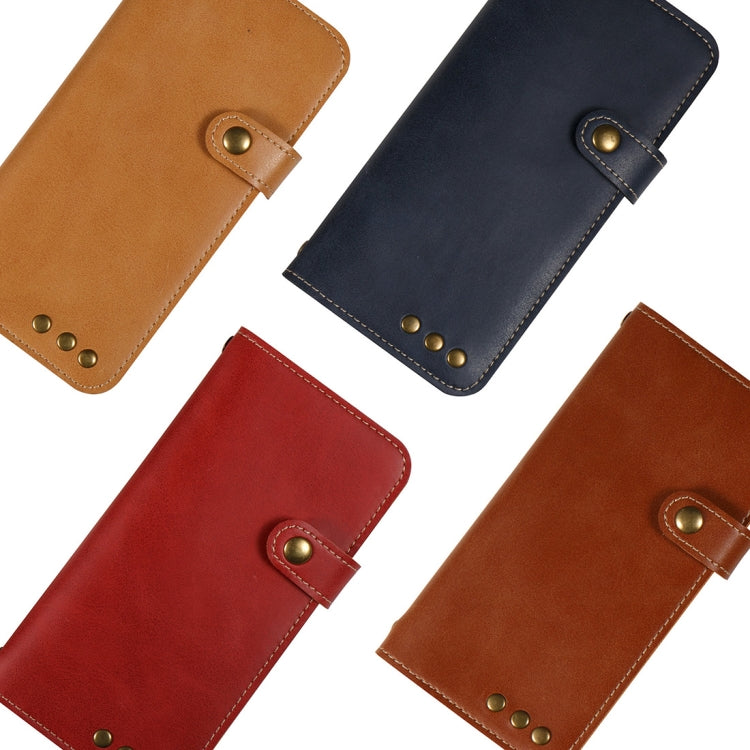 For iPhone 6 Plus & 6s Plus Retro Crazy Horse Texture Horizontal Flip PU Leather Case with Card Slots & Wallet & Hand Strap