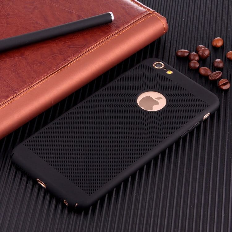 For iPhone 6 Plus & 6s Plus Lightweight Breathable Full Coverage PC Shockproof Protective Back Cover Case