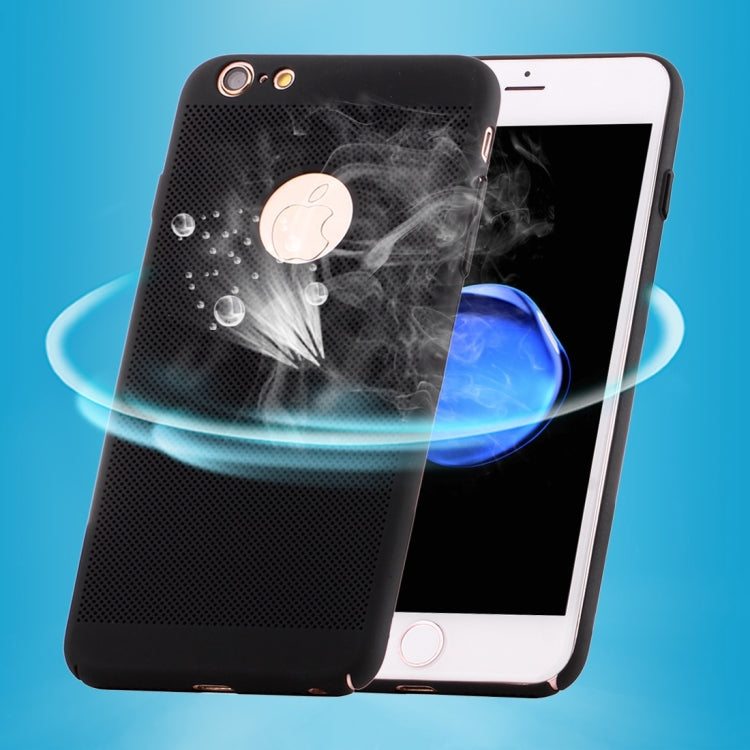 For iPhone 6 Plus & 6s Plus Lightweight Breathable Full Coverage PC Shockproof Protective Back Cover Case