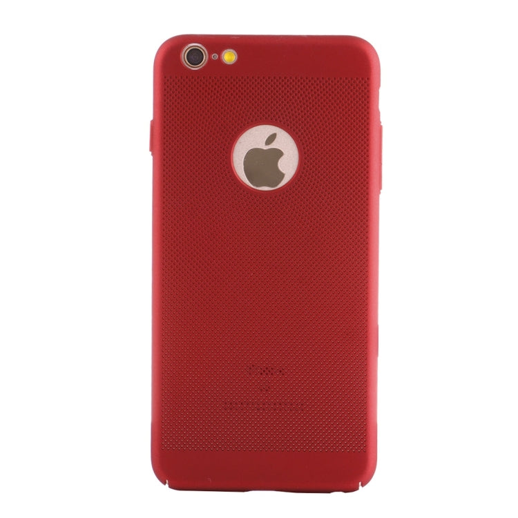 For iPhone 6 Plus & 6s Plus Lightweight Breathable Full Coverage PC Shockproof Protective Back Cover Case